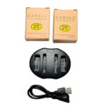 Casell Pack NB-13L With Dual Charger 2