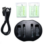 Casell Pack NB-13L With Dual Charger 3
