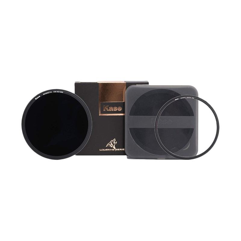 Kase Wolverine ND1000 Filter – Magnetischer Graufilter 10 Blenden Für 77 Mm Objektive, Stoßfest